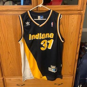 REGGIE MILLER SWINGMAN PACERS JERSEY. Men’s Size XL. Adidas Brand.
